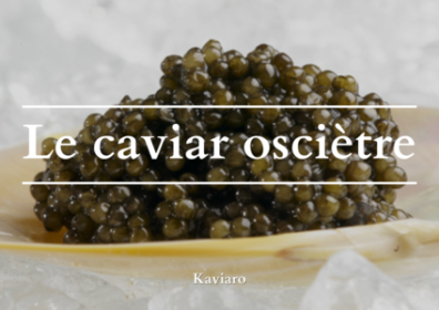 Le caviar osciètre