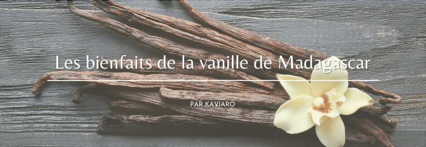 Les bienfaits de la vanille de Madagascar
